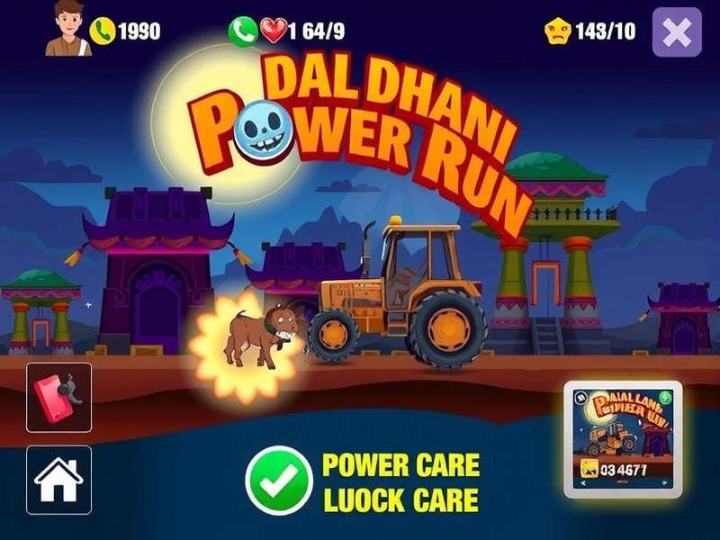Dal Dhani Power Run Gameplay Screenshot
